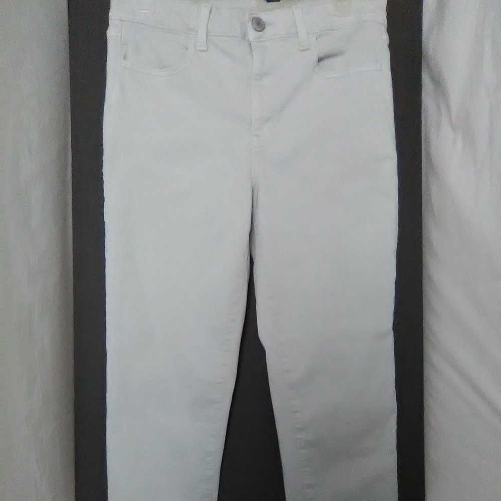American Eagles Hi Rise Jegging Crop Women's Jeans Size 12 Color  Green/Blue